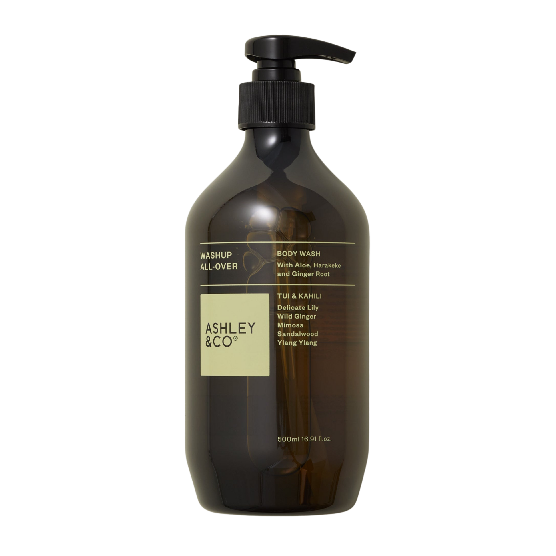Ashley & Co Washup All Over Body Wash - Tui & Kahili 500ml 1 Icon Haircare and Beauty New Zealand