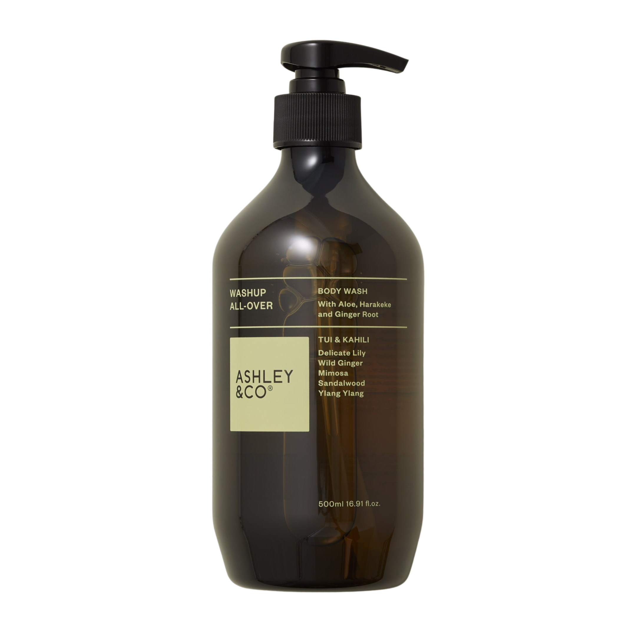 Ashley & Co Washup All Over Body Wash - Tui & Kahili 500ml 1 Icon Haircare and Beauty New Zealand