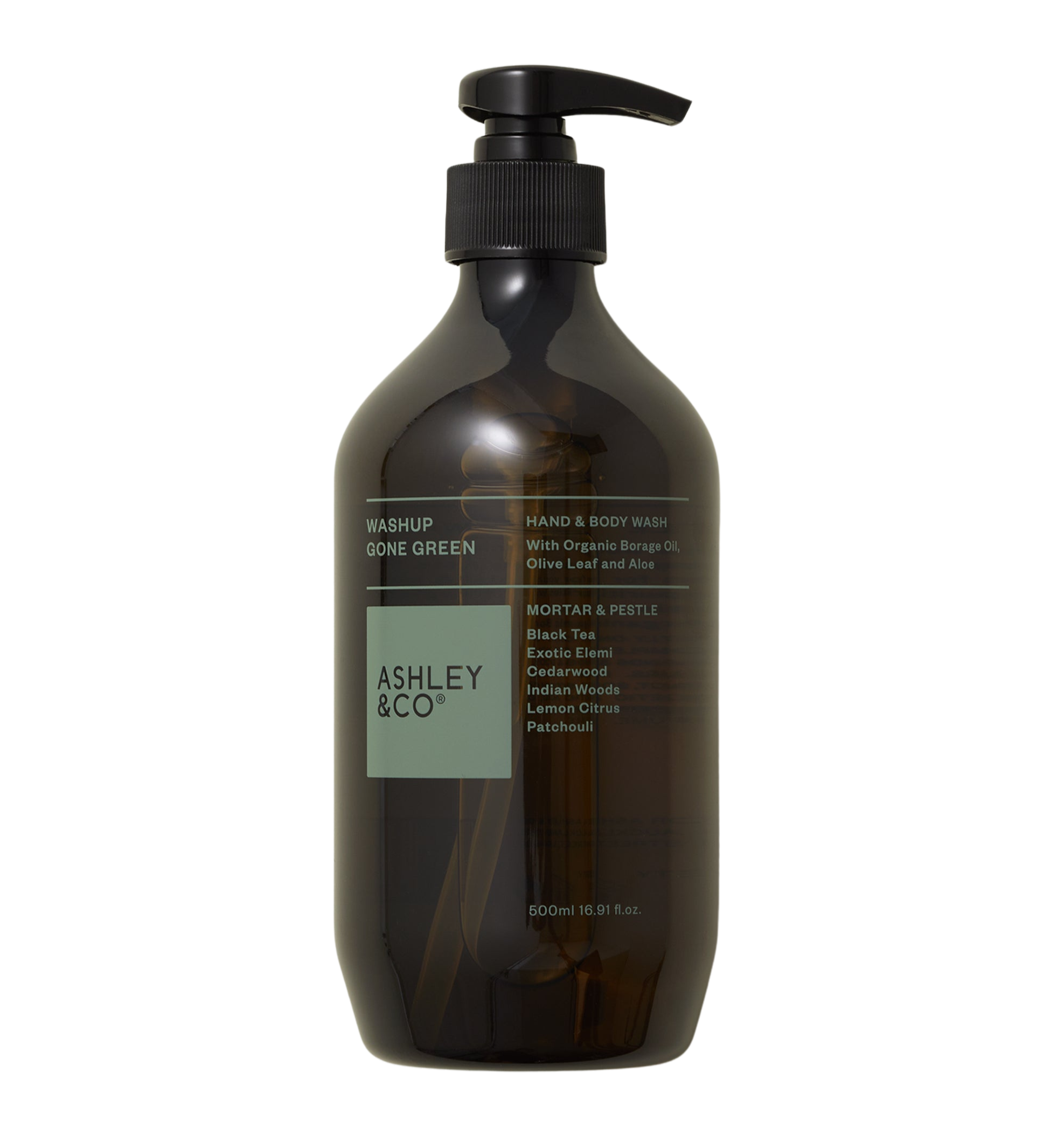 Ashley & Co Washup Hand & Body Wash - Mortar & Pestle 500ml 1 Icon Haircare and Beauty New Zealand