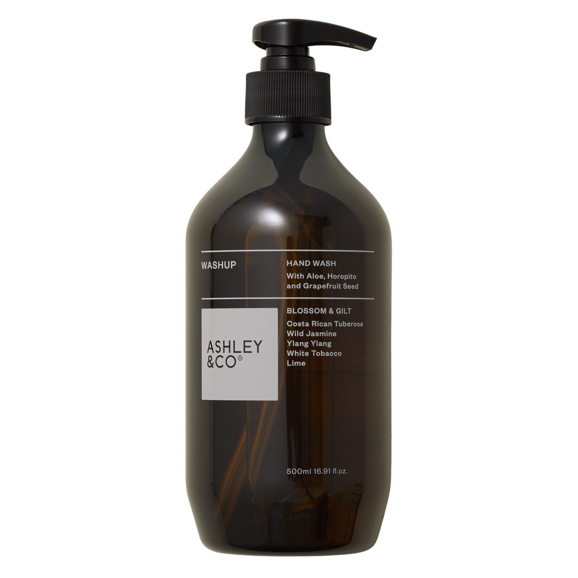 Ashley & Co Washup Hand Wash - Blossom & Gilt 500ml 1 Icon Haircare and Beauty New Zealand