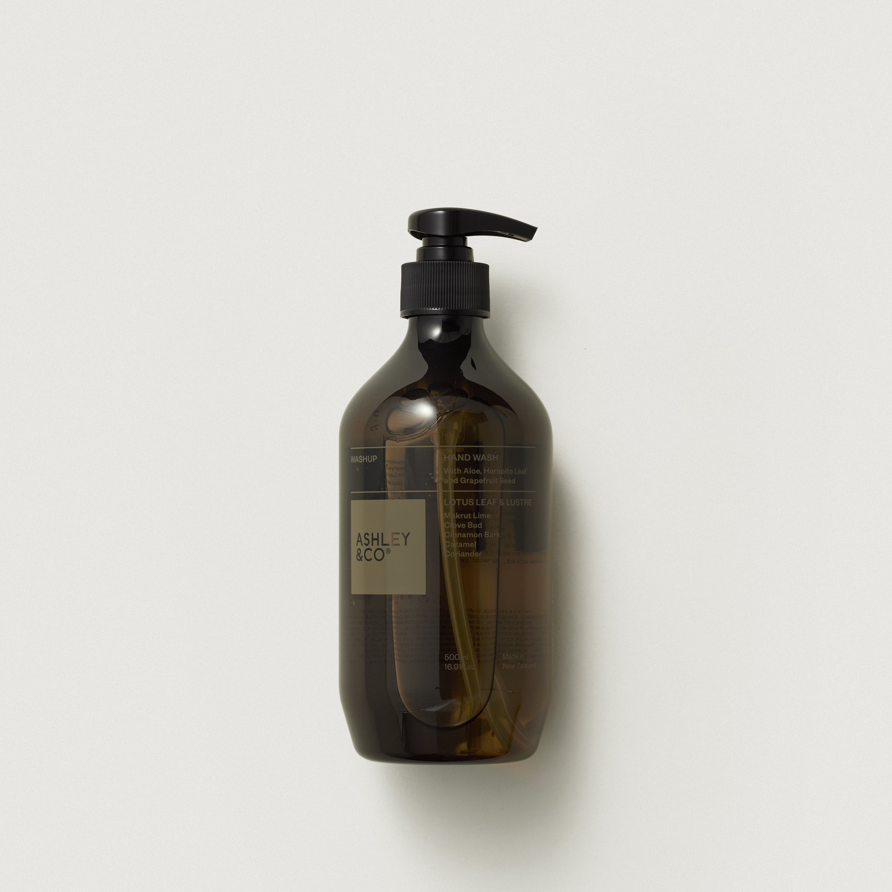 Ashley & Co Washup Hand Wash - Leaf & Luster 500ml 2 Icon Haircare and Beauty New Zealand