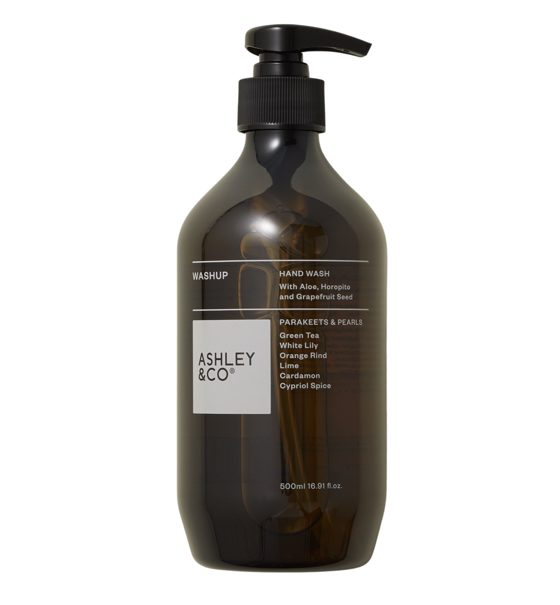 Ashley & Co Washup Hand Wash - Parakeets & Pearls 500ml 1 Icon Haircare and Beauty New Zealand