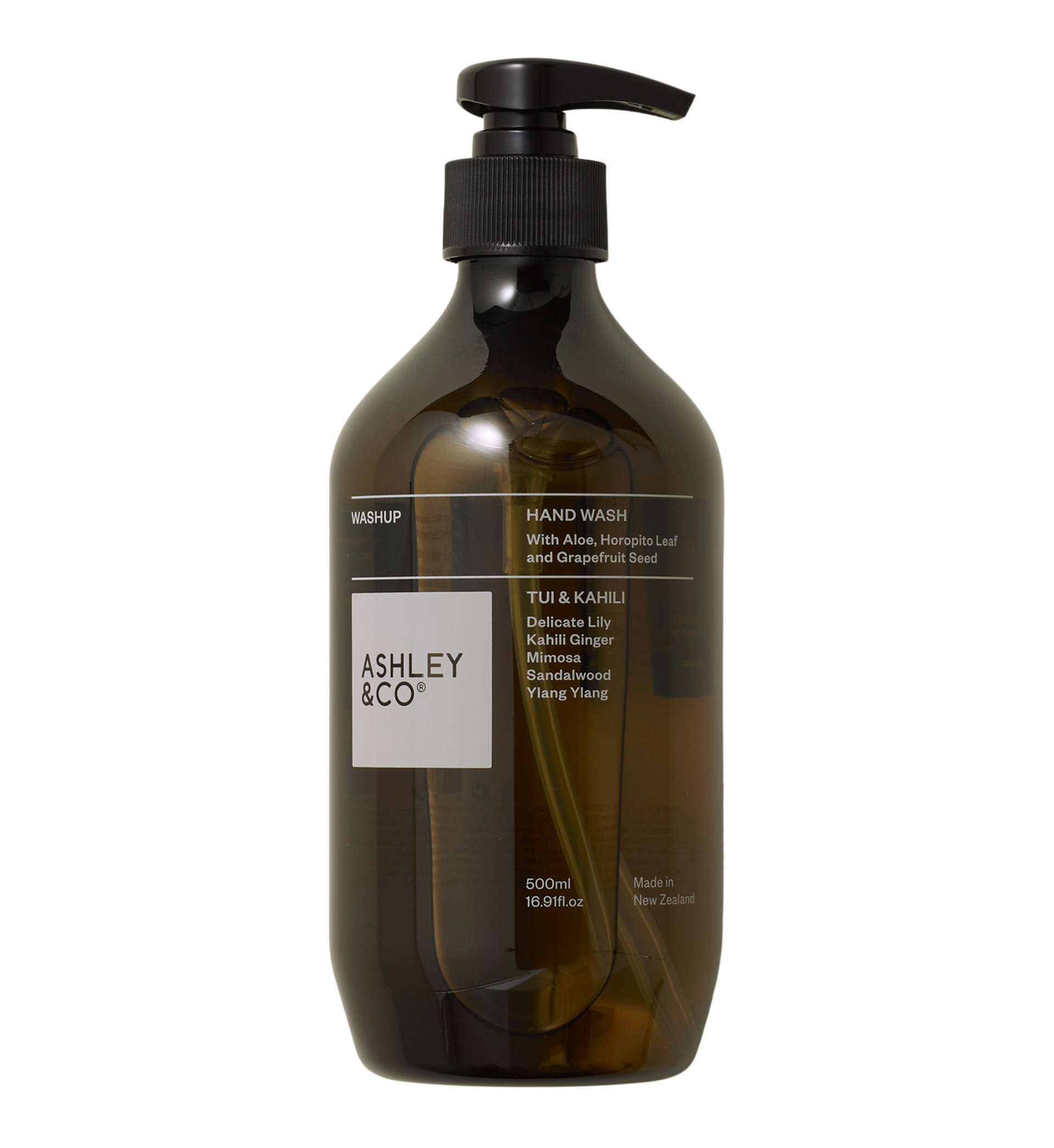 Ashley & Co Washup Hand Wash - Tui & Kahili 500ml 1 Icon Haircare and Beauty New Zealand