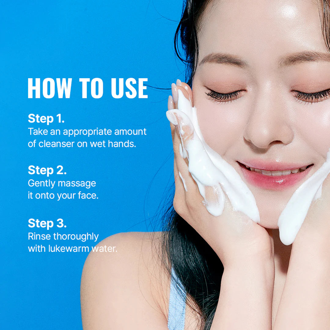 Tovegan Blue Balancing Foam Cleanser 150ml