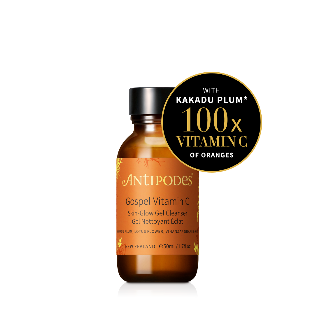 Antipodes Gospel Vitamin C Cleanser mini in Brightening Gift Set