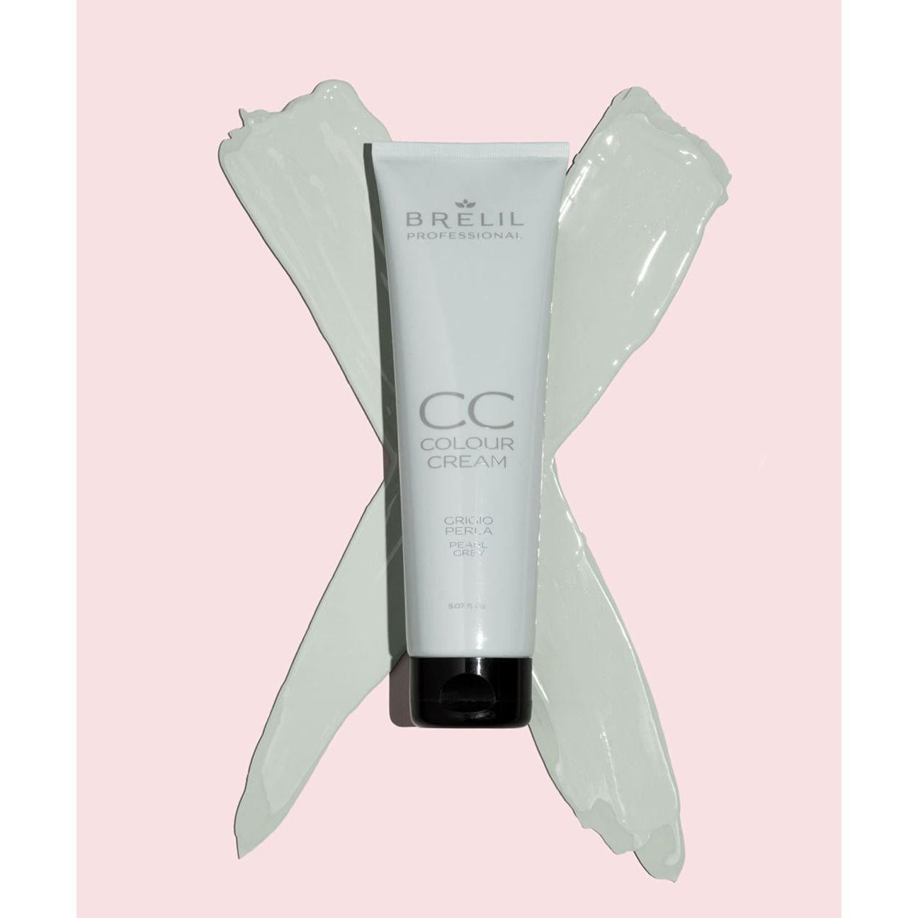 Brelil CC Colour Cream Pearl Grey 150ml-Icon Haircare and beauty NZ-2