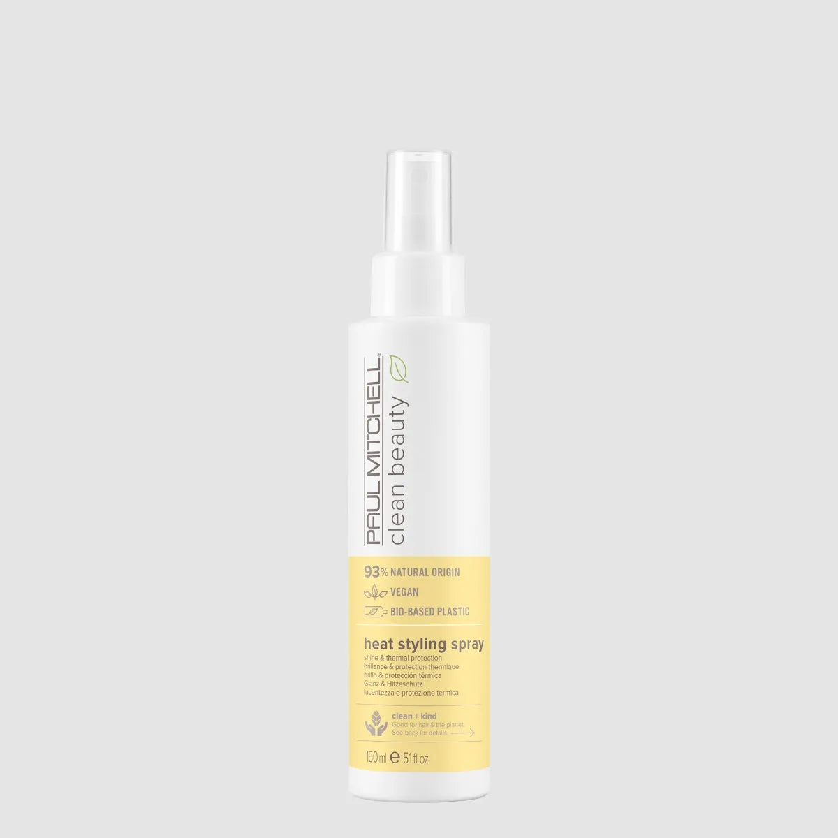 Paul Mitchell Clean Beauty Heat Styling Spray 150ml-Icon Haircare and Beauty NZ-3