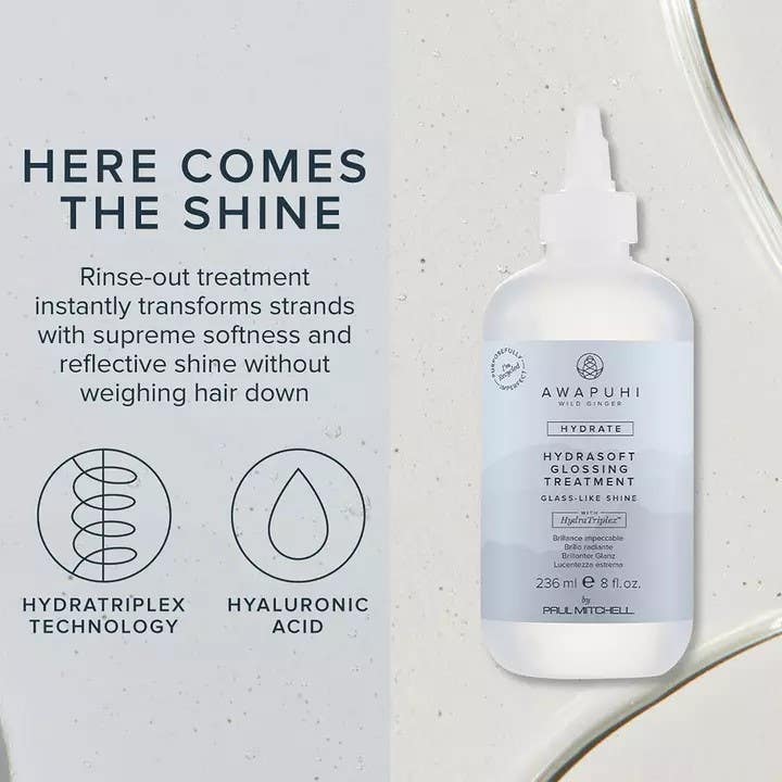 Paul Mitchell Awapuhi Hydrasoft Glossing Treatment 236ml-Icon Haircare and Beauty NZ-4