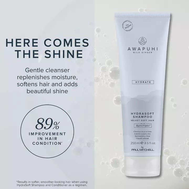 Paul Mitchell Awapuhi Hydrasoft Shampoo 250ml-Icon Haircare and Beauty NZ-3