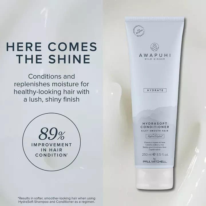 Paul Mitchell Awapuhi Hydrasoft Conditioner 250ml-Icon Haircare and Beauty NZ-3