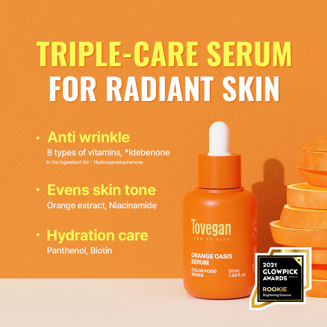 Tovegan Orange Oasis Serum 50ml