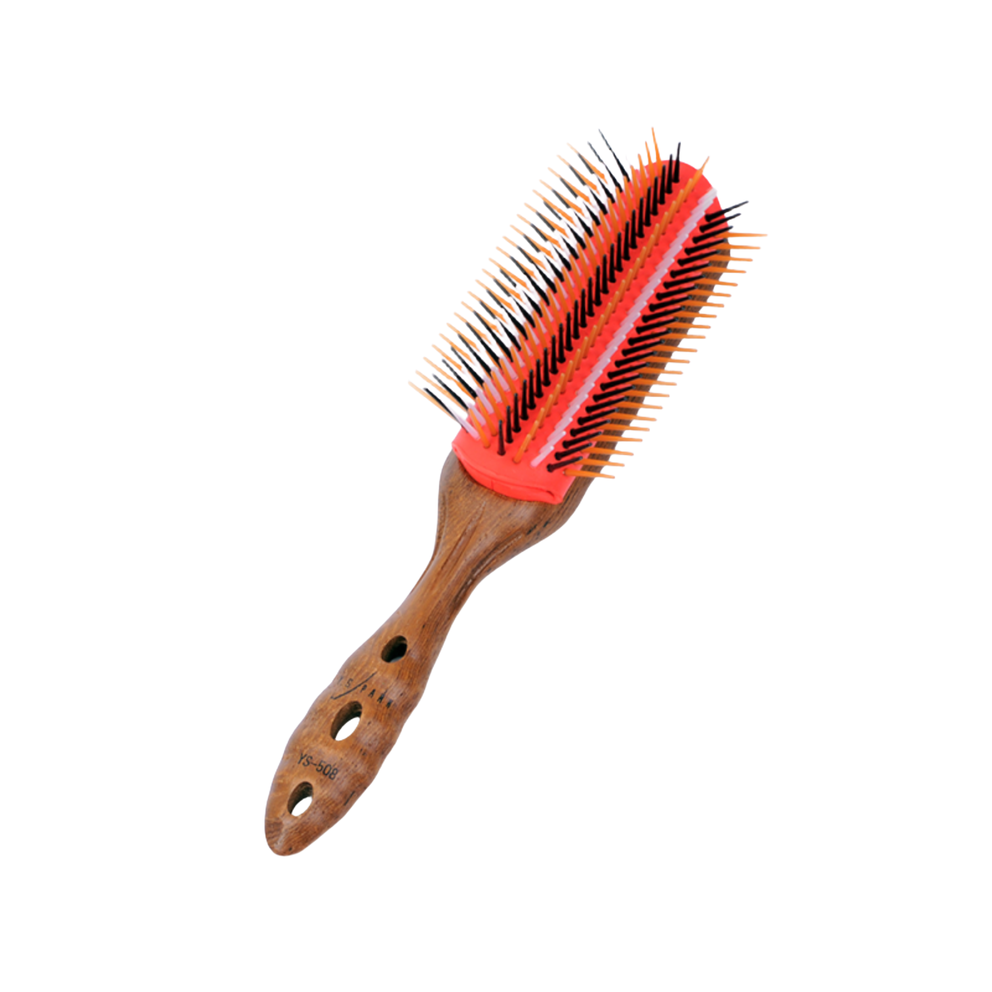 YS Park Pro Wood Styler 9 Row Hairbrush
