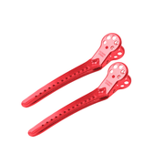 YS Park Large Pro Hair Clips - Pack of 2 (Red)