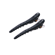 Y.S. PARK Shark Clips (Black) - 2 Pack