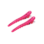 Y.S. PARK Shark Clips (Pink) - 2 Pack