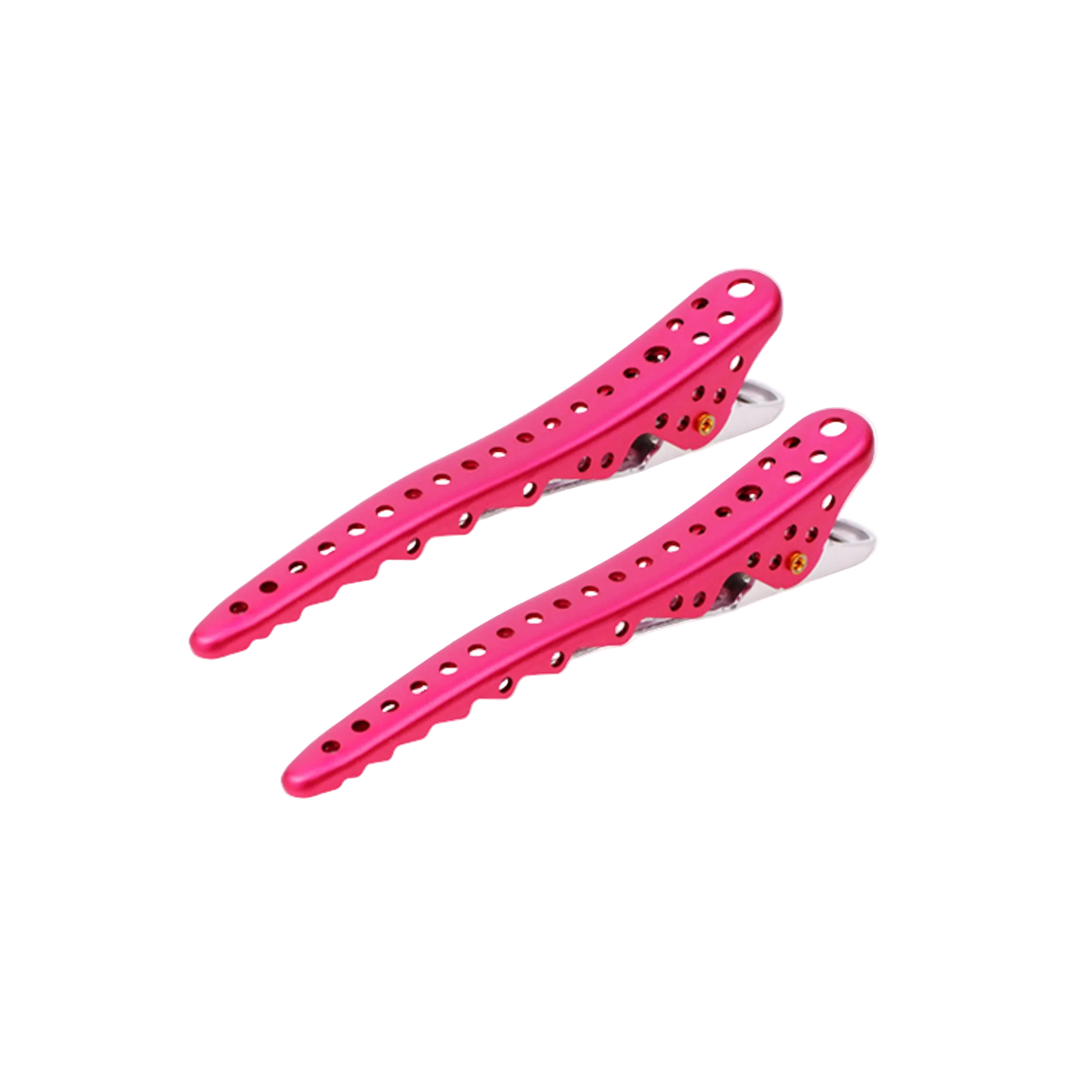 Y.S. PARK Shark Clips (Pink) - 2 Pack