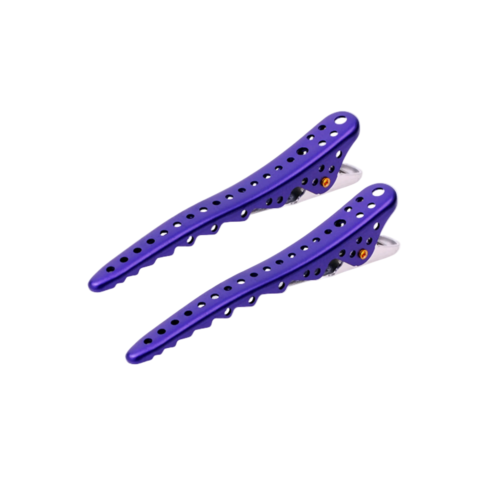 Y.S. PARK Shark Clips (Purple) - 2 Pack