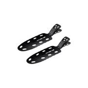 Y.S. PARK No Mark Clip (Black) - 2 Pack