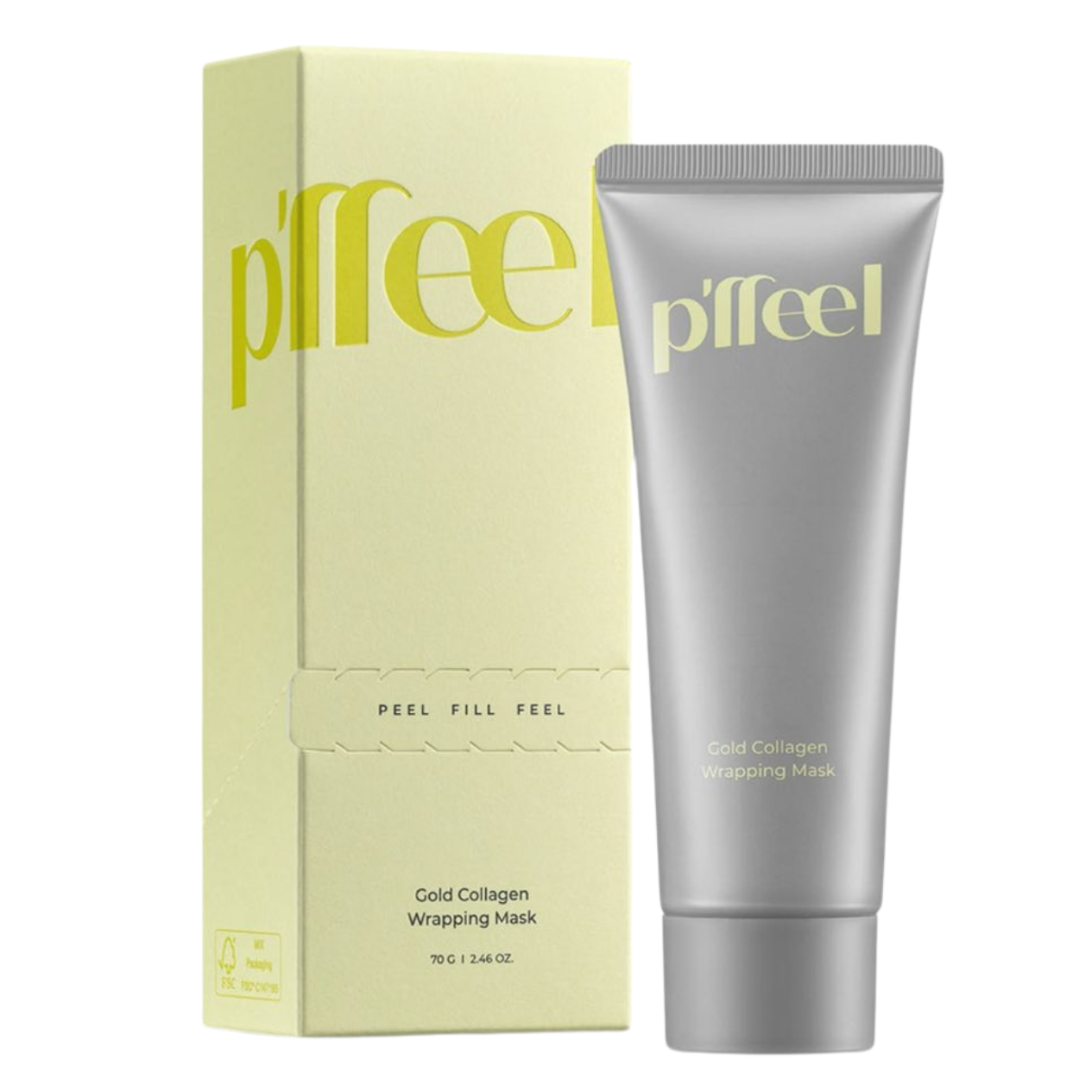 P'ffeel Gold Collagen Wrapping Mask 70g