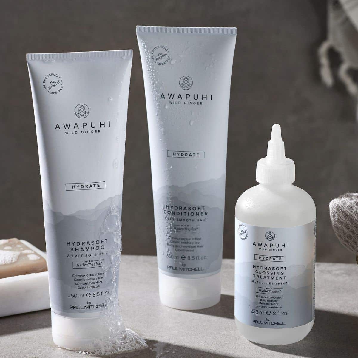 Paul Mitchell Awapuhi Hydrasoft Glossing Treatment 236ml-Icon Haircare and Beauty NZ-5